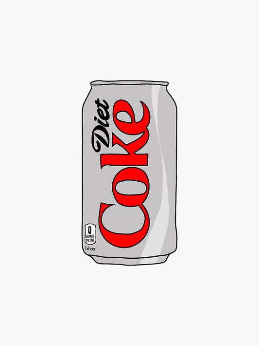 Diet Soda Bling Kit – Pop Art Drink Can DIY Rhinestone Kit