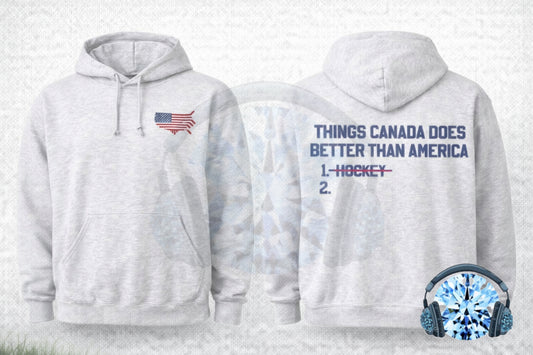 NOT TODAY Hooded Sweatshirt